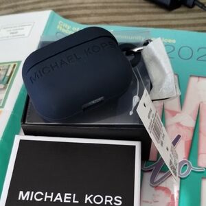 Michael Kors Navy AirPods Case
